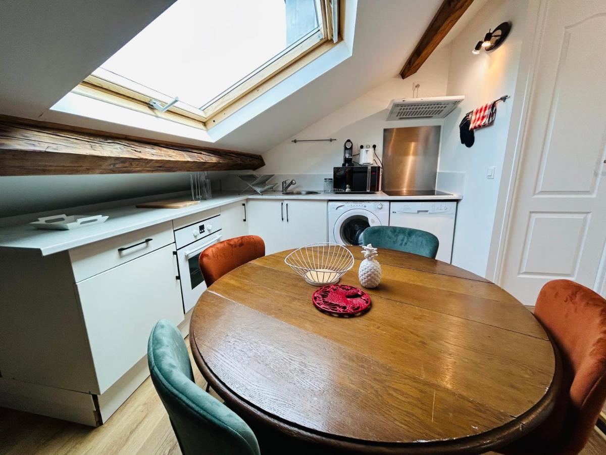 Apartmán Les Toits De Thillois Hypercentre Remeš Exteriér fotografie