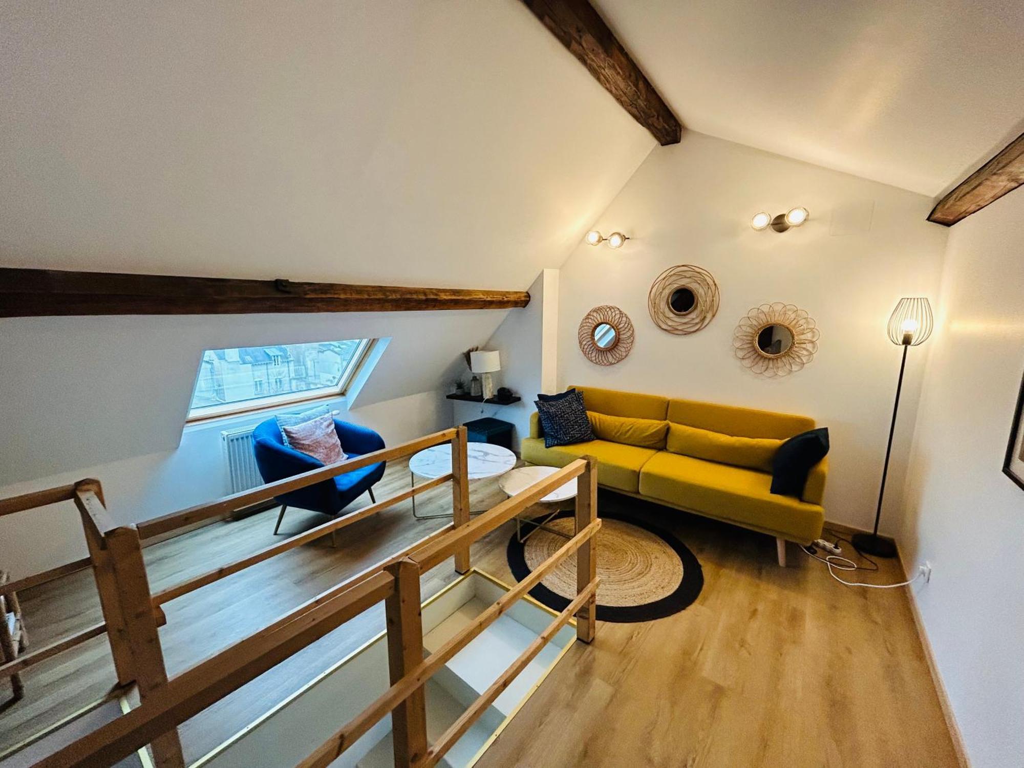 Apartmán Les Toits De Thillois Hypercentre Remeš Exteriér fotografie