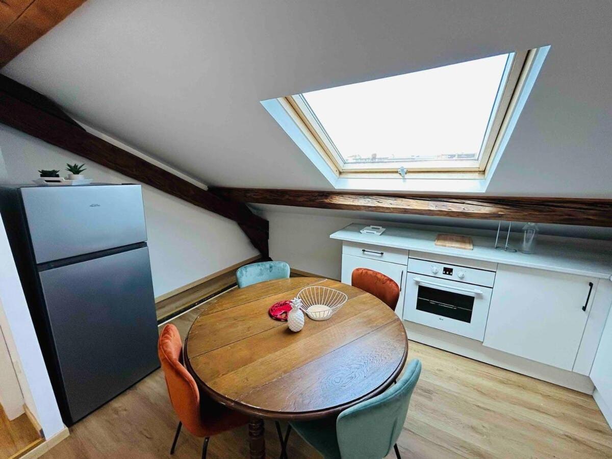 Apartmán Les Toits De Thillois Hypercentre Remeš Exteriér fotografie