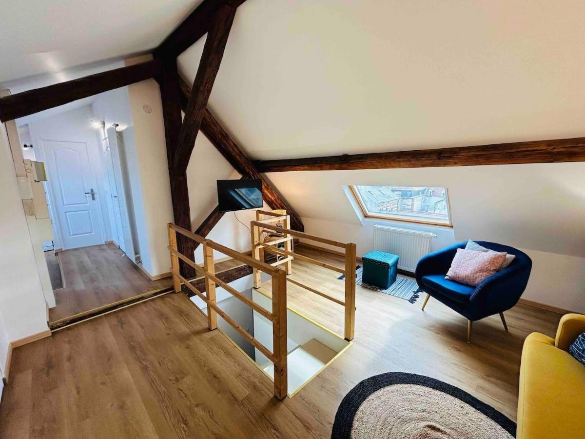 Apartmán Les Toits De Thillois Hypercentre Remeš Exteriér fotografie