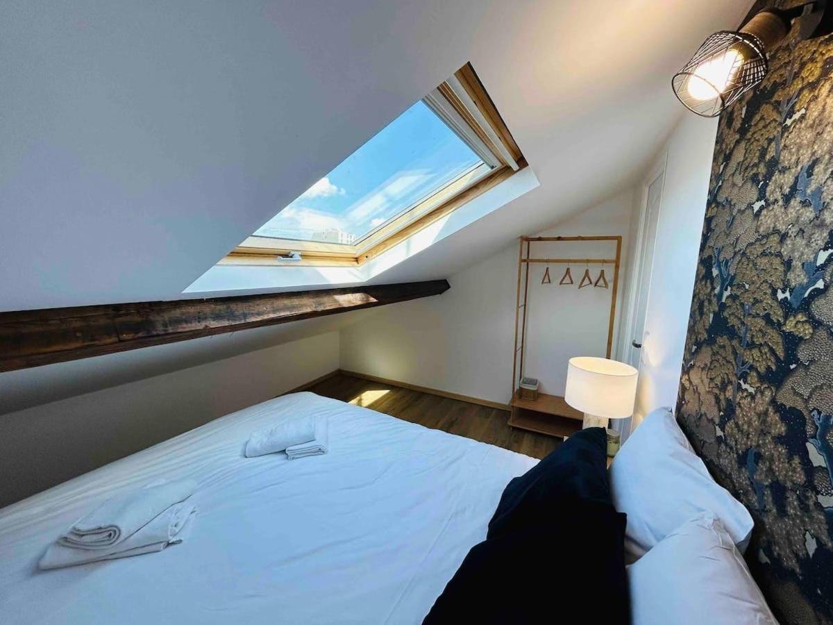 Apartmán Les Toits De Thillois Hypercentre Remeš Exteriér fotografie