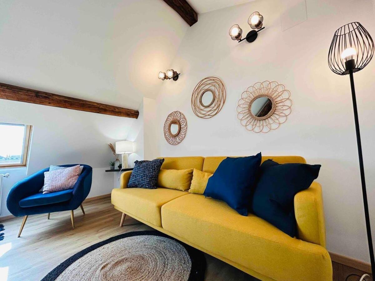Apartmán Les Toits De Thillois Hypercentre Remeš Exteriér fotografie